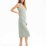 Veronica Beard - Colleen Stretch-Linen Midi Dress