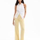 Veronica Beard - Komi Stretch-Linen Pant
