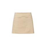 Veronica Beard - Alvara Stretch-Linen Skort