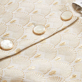 Veronica Beard - Lois Gold-Print Vest