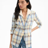 Veronica Beard - Clayton Plaid Dickey Jacket