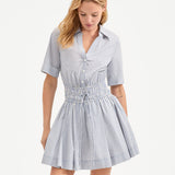 Veronica Beard - Susan Striped Mini Dress