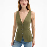 Veronica Beard - Avalina V-Neck Vest