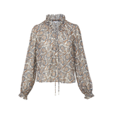 Veronica Beard - Hickory Silk Blouse