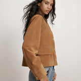 Veronica Beard - Walters Suede Jacket