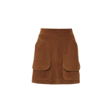 Veronica Beard - Norwood Suede Mini Skirt