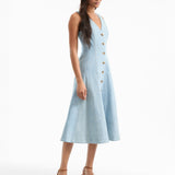 Veronica Beard - Lou Pleated Midi Dress