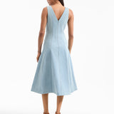 Veronica Beard - Lou Pleated Midi Dress