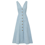 Veronica Beard - Lou Pleated Midi Dress