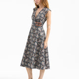 Veronica Beard - Nilsen Belted Midi Dress