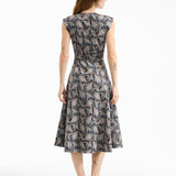 Veronica Beard - Nilsen Belted Midi Dress