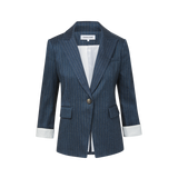 Veronica Beard - Obie Pinstripe Dickey Jacket