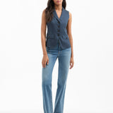 Veronica Beard - Benny Pinstripe Tailored Vest