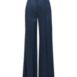 Veronica Beard - Rimini Wide-Leg Pinstripe Pant