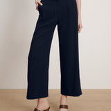Veronica Beard - Ellin Cropped Wide-Leg Pant