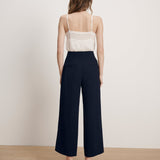 Veronica Beard - Ellin Cropped Wide-Leg Pant