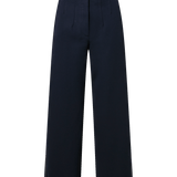 Veronica Beard - Ellin Cropped Wide-Leg Pant