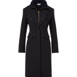 Veronica Beard - Stryder Double-Breasted Dickey Coat