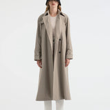 Aflalo - Vionne Trench in Cotton Nylon