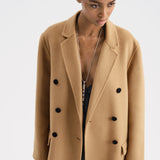 Aflalo - Valent Coat in Angora Wool