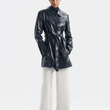 Aflalo - Elyra Jacket in Python Embossed Leather