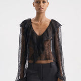 Aflalo - Fiorenza Top in Lace