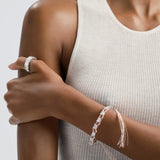 Aflalo - Racquet String in White Gold