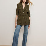 Veronica Beard - Jones Belted Dickey Jacket