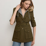 Veronica Beard - Jones Belted Dickey Jacket