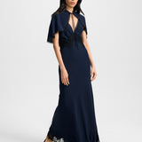 Veronica Beard - Muriel Lace-Trim Maxi Dress