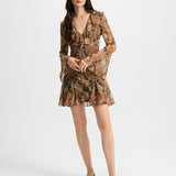 Veronica Beard - Adrienne Silk Mini Dress