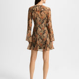 Veronica Beard - Adrienne Silk Mini Dress