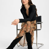 Veronica Beard - Sira Silk Midi Skirt