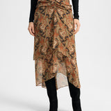 Veronica Beard - Sira Silk Midi Skirt