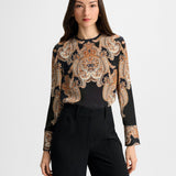 Veronica Beard - Karisse Paisley Silk Blouse