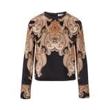 Veronica Beard - Karisse Paisley Silk Blouse