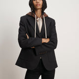 Veronica Beard - Orine Contrast Hoodie Dickey