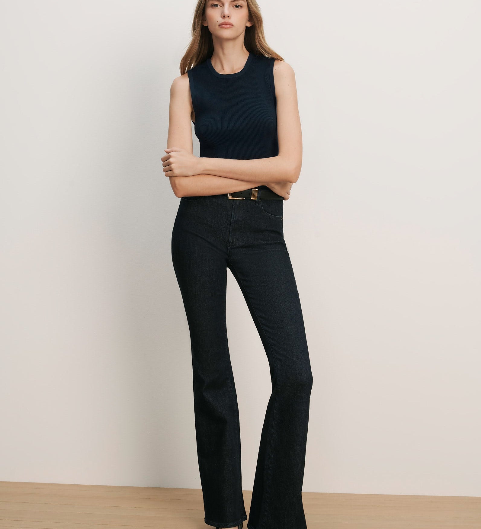 Veronica Beard - Sid Crewneck Knit Tank Top