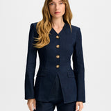 Veronica Beard - Cynthia Tailored Denim Jacket