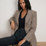 Veronica Beard - Livvy Houndstooth Dickey Jacket