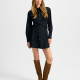 Veronica Beard - Ellers Mini Shirtdress