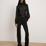 Veronica Beard - Alyssa Silk Turtleneck Blouse