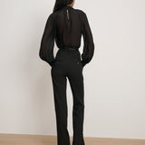 Veronica Beard - Alyssa Silk Turtleneck Blouse