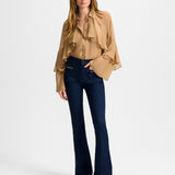 Veronica Beard - Demaris Ruffled Button-Down Blouse