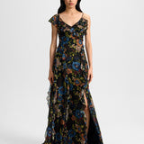 Veronica Beard - Madeline Silk Maxi Dress