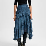 Veronica Beard - Graeme Silk Midi Skirt