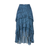 Veronica Beard - Graeme Silk Midi Skirt