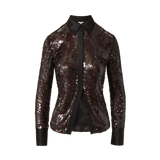 Veronica Beard - Matty Sequin Button-Down Shirt