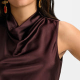 Veronica Beard - Tam Silk Sleeveless Top
