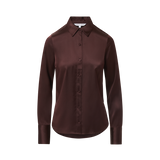 Veronica Beard - Monique Silk Button-Down Shirt